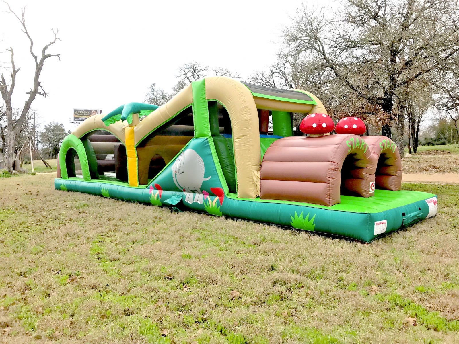 Exteme Obstacle Course rental in Austin Texas from Austin Bounce House Rentals