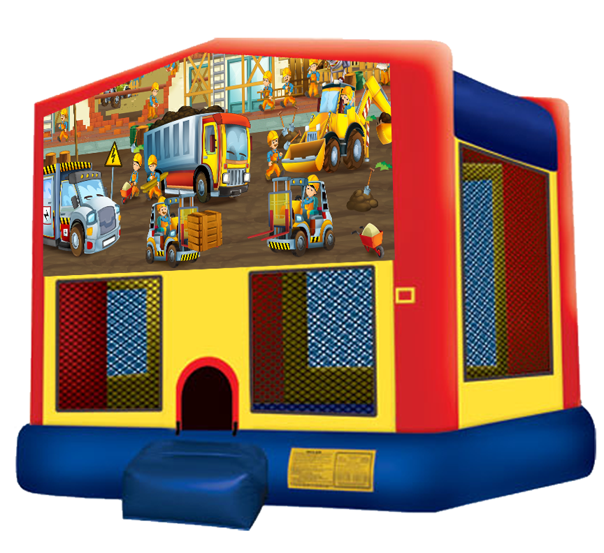 Construction Bounce House Rentals in Austin Texas from Austin Bounce House Rentals