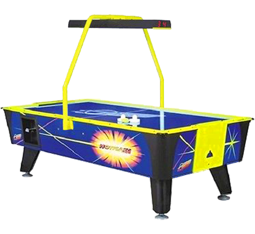 Dynamo Air Hockey Table for parties in Austin Texas from Austin Bounce House Rentals