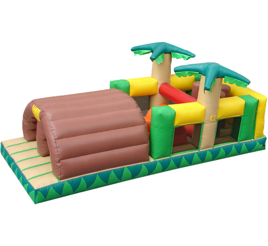 20 Foot Backyard Obstacle Course rentals in Austin Texas from Austin Bounce House Rentals