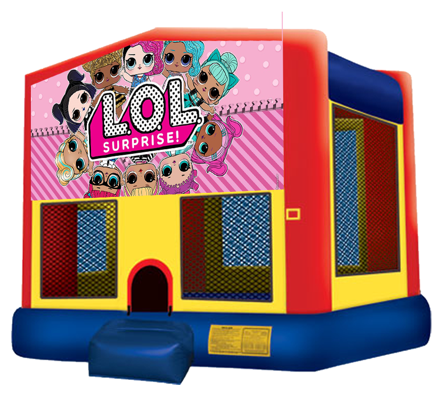 LOL Surprise Bounce House rentals in Austin Texas from Austin Bounce House Rentals