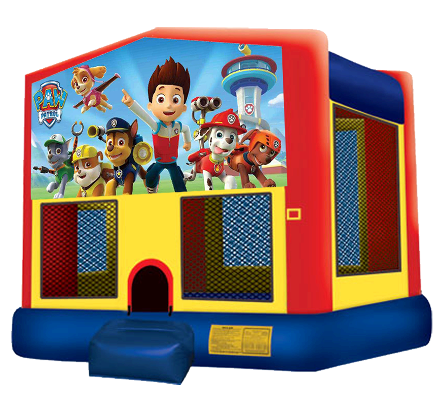 Paw Patrol Bounce House Rentals in Austin Texas from Austin Bounce House Rentals
