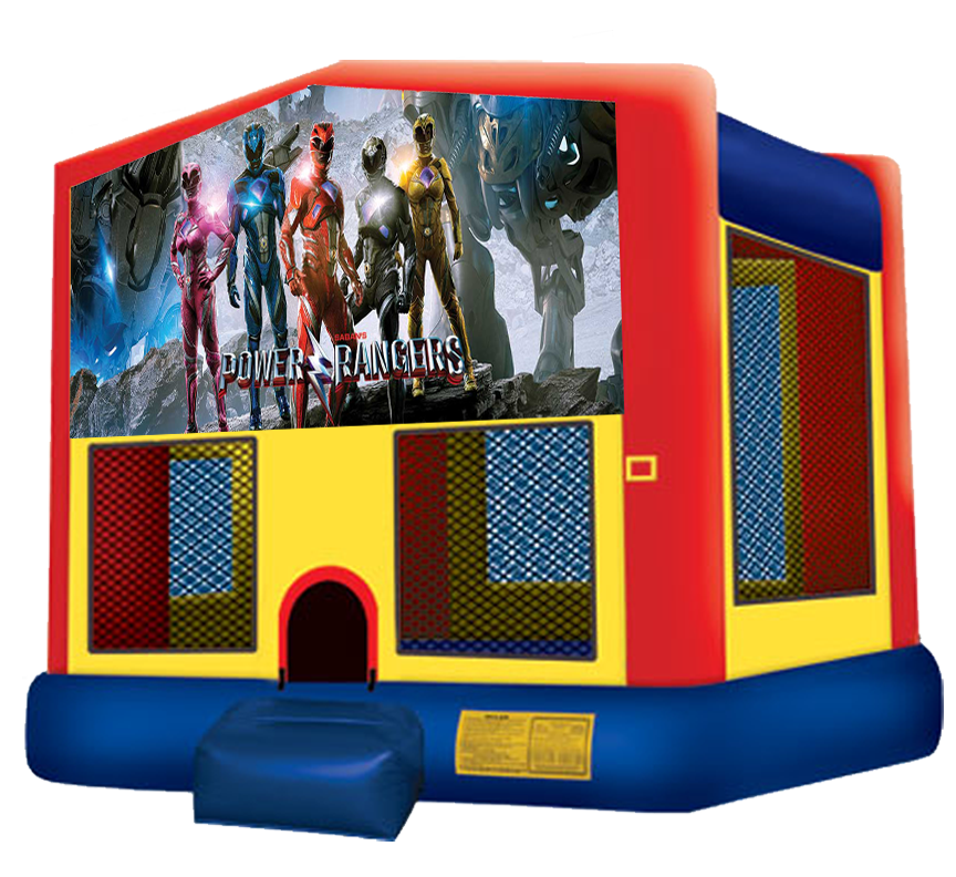 Power Rangers Bounce House for rent in Austin Texas