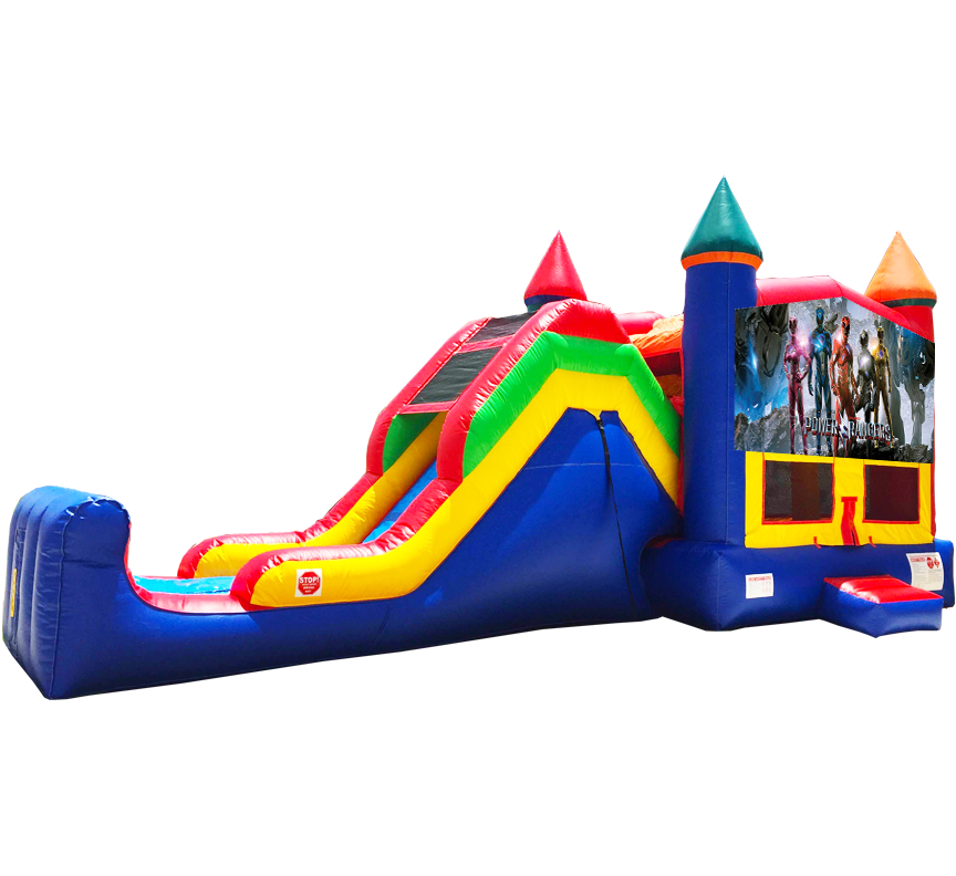 Power Rangers Super Combo 5-in-1 in Austin Texas from Austin Bounce House Rentals