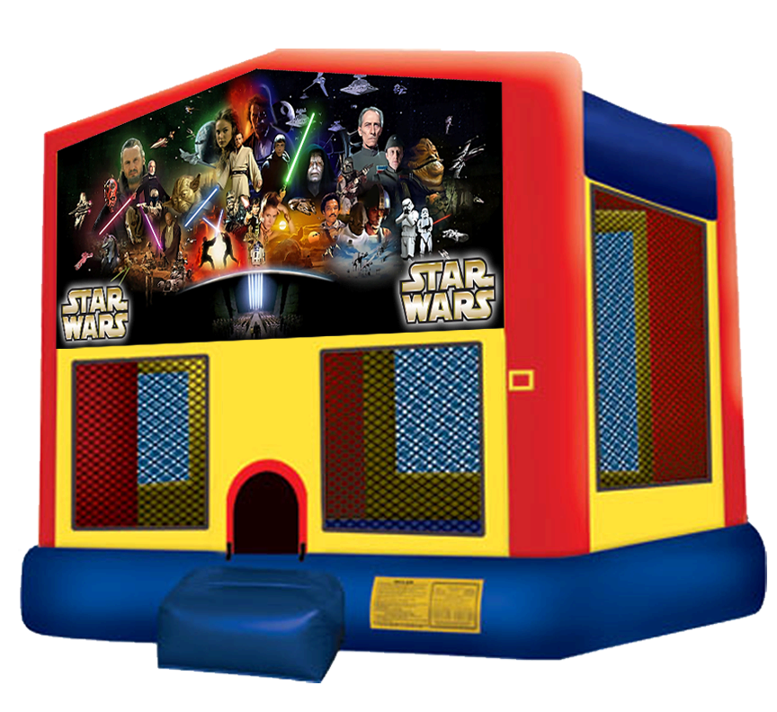 Star Wars Bounce House Rentals in Austin Texas from Austin Bounce House Rentals