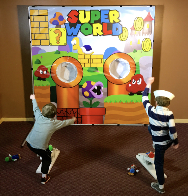Super Mario World Carnival Game in Austin Texas from Austin Bounce House Rentals