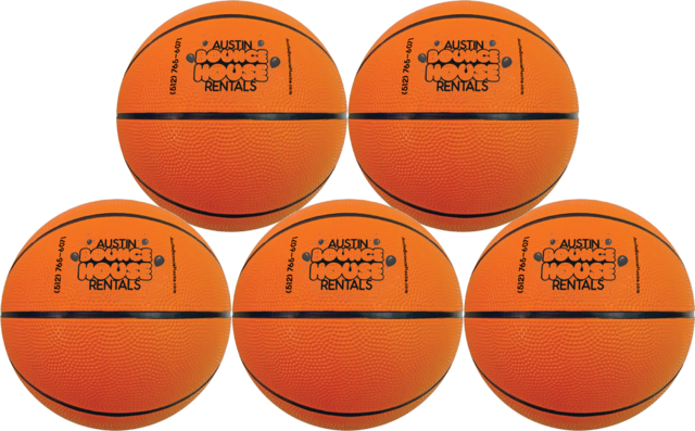 5 Inch Basketball x 5 5 Inch Basketball x 5