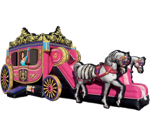 Princess Carriage Fairytale Combo - 4 Day Rental
