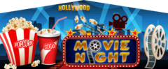 Movie Night Banner