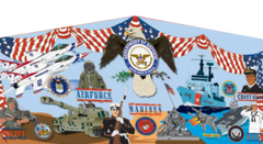 Military Pride Banner