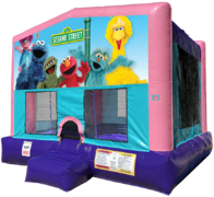 Sesame Street Elmo Bouncer - Sparkly Pink Edition
