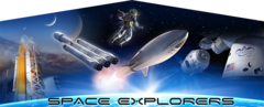 Space Explorers Banner