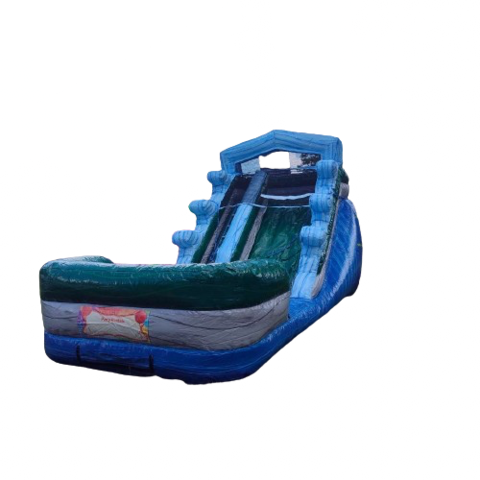 14ft Green Splash Water Slide 14ft Green Splash Water Slide