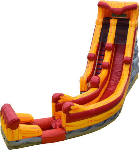 20ft Lava Curve Water Slide 20ft Lava Curve Water Slide