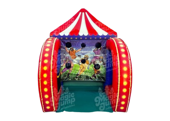 Inflatable Carnival Game Football Toss