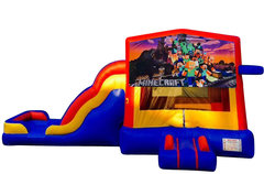 MineCraft Bounce House Combo MineCraft Bounce House Combo