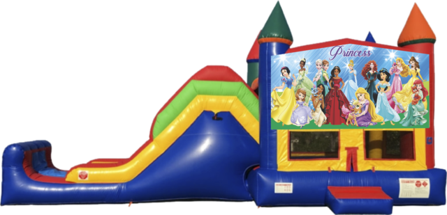 Princess Bounce House Combo Princess Bounce House Combo