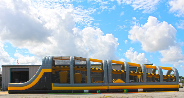 Toxic drop obstacle course Toxic drop obstacle course