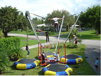 4 Station Bungee Trampoline 4 Station Bungee Trampoline