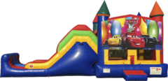 Cars Bounce House Combo
