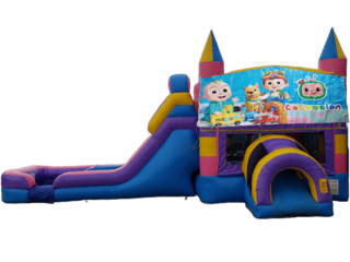 Cocomelon Pink Bounce House Combo