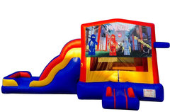 Ninja Lego Bounce House Combo Ninja Lego Bounce House Combo