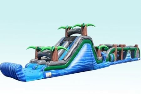 73ft Treasure Island Obstacle Course Piece 1,2 73ft Treasure Island Obstacle Course Piece 1,2