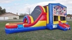 Covered Combo w Attached Water Slide with Pool/ Toy Story Covered Combo w Attached Water Slide with Pool/ Toy Story
