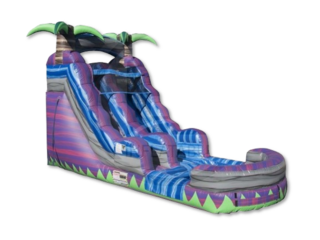18' Purple Crush Water Slide