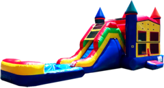 Super Combo Pool Water Slide (Themed) 
