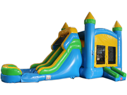 Castle Combo Dual Lane W/ Pool Castle Combo Dual Lane W/ Pool
