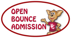 Open Bounce Admission Open Bounce Admission