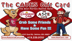 The Caves Gift Cards The Caves Gift Cards