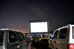 Drive In Movie with FM Transmitter