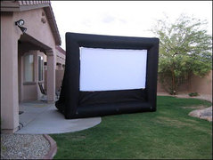 Backyard  Movie Screen