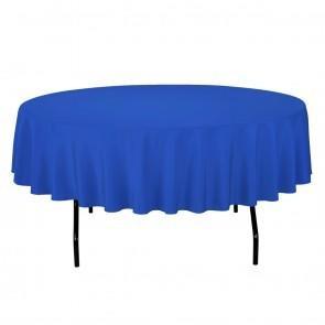 90 in. Round Royal Blue 