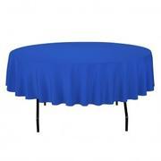 90 in. Round Royal Blue 