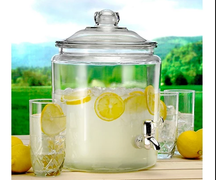 2 Gal Beverage Dispenser W/ Stand