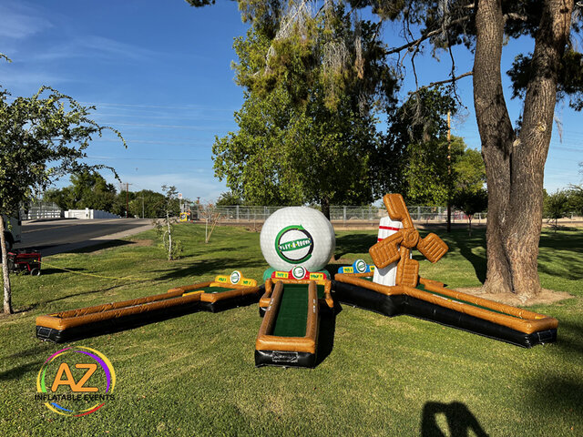 3 Hole Inflatable Mini Golf 3 Hole Inflatable Mini Golf