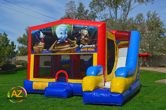 Casper the Friendly Ghost 7n1 Slide Bounce House Combo Casper the Friendly Ghost 7n1 Slide Bounce House Combo