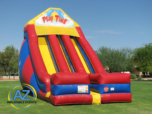 Double Lane Mega Slide 24ft Tall Double Lane Mega Slide 24ft Tall