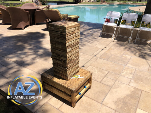 Giant Jenga Game Giant Jenga Game