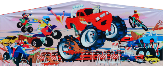 Monster Truck Banner Monster Truck Banner