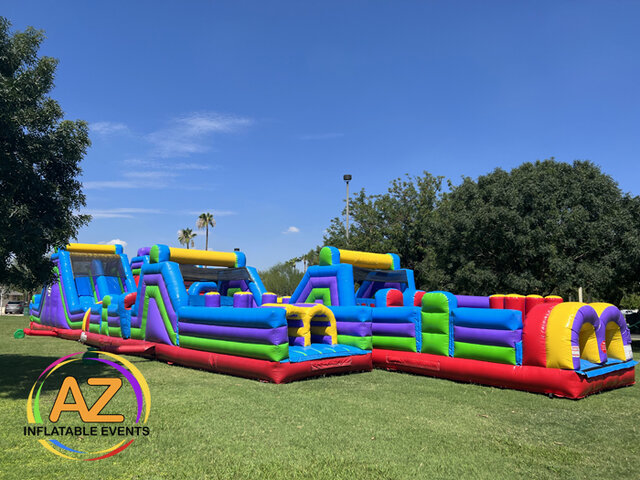 Ninja Run 175' Obstacle Course Ninja Run 175' Obstacle Course