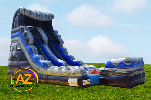 Purple Marble Water Slide 16 feet tall Purple Marble Water Slide 16 feet tall