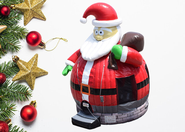 Christmas Santa Bounce House Christmas Santa Bounce House