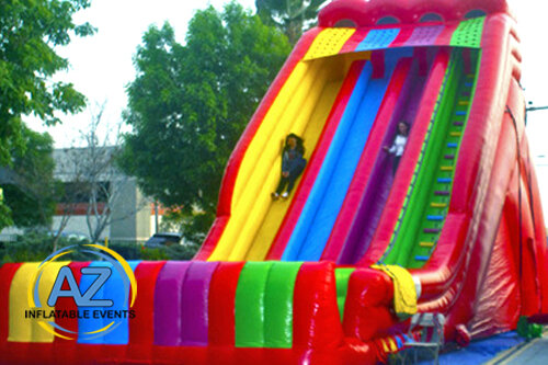 Triple Lindy Dry 28ft Tall Slide Triple Lindy Dry 28ft Tall Slide