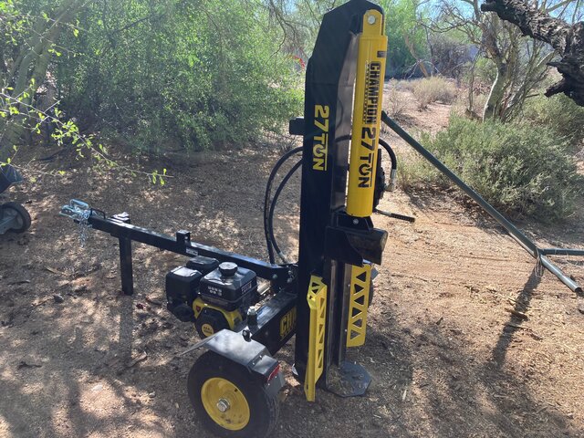 27 Ton Hydraulic Wood Splitter 1 Week 27 Ton Hydraulic Wood Splitter 1 Week