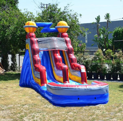 S415 16' Space Astronaut Slide Dry S415 16' Space Astronaut Slide Dry