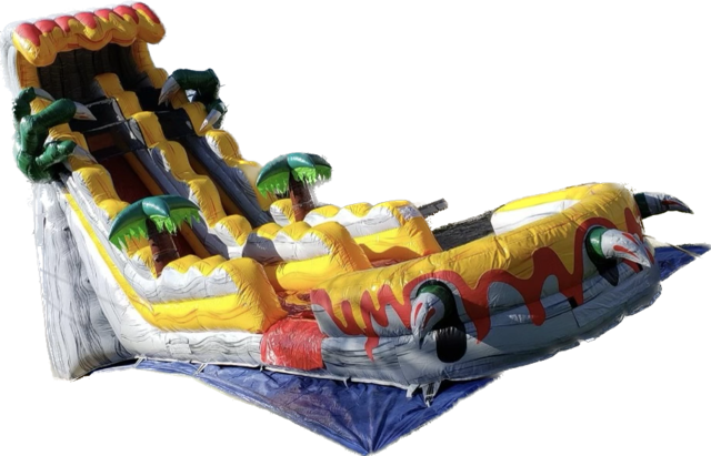 S440 21 T Rex Dinosaur Slide WET S440 21 T Rex Dinosaur Slide WET